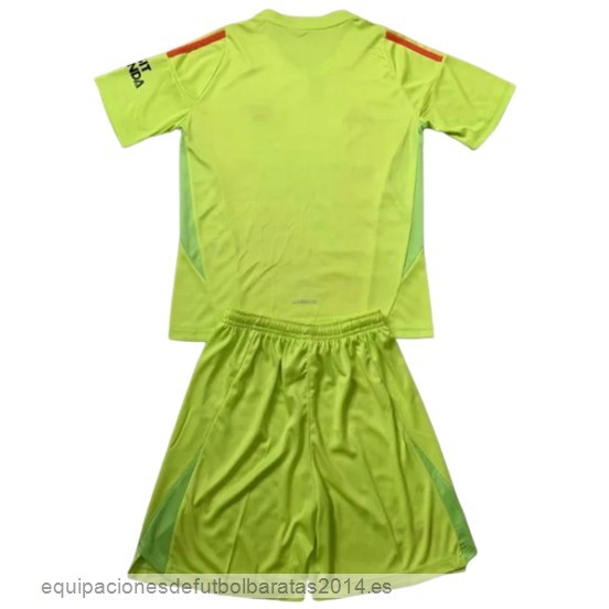 Nuevo Portero Conjunto De Niños Arsenal 24/25 Amarillo Baratas